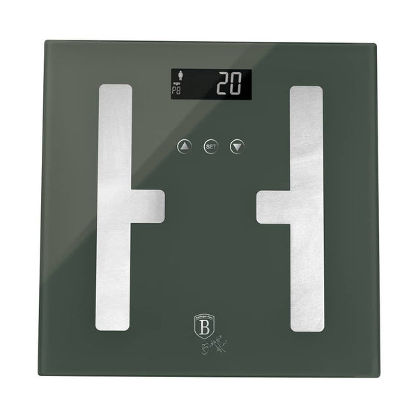 BERLINGER Digital Bodyfat Scale Matte Green - BH-9759