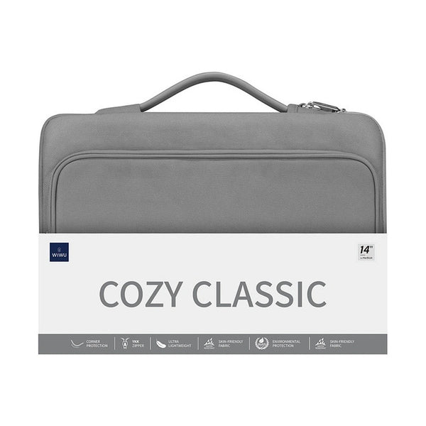 Wiwu - Cozy Classic Laptop Sleeve Case For 15-16 - Gray