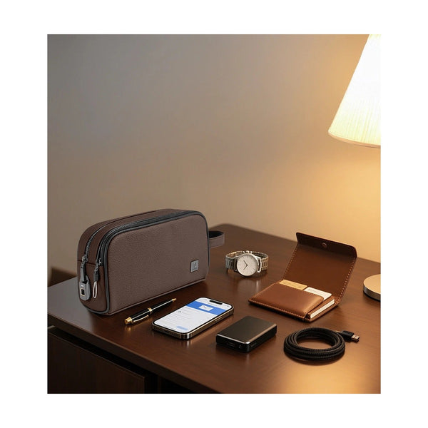 Wiwu - Phantom Fingerprint Lock Pouch Pro - Brown