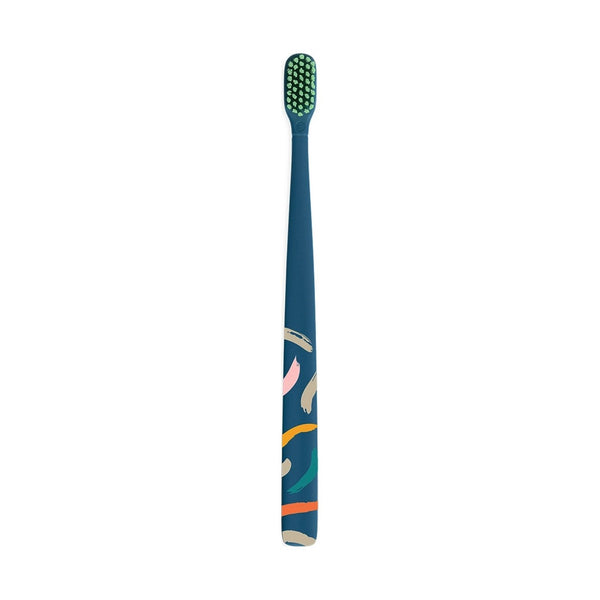 Flipper - Toothbrush Cover & Toothbrush Flp Twigo Adult Basic Combo Pack / Ocean Blue