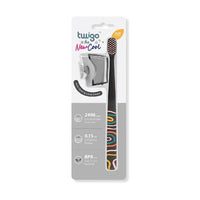 Flipper - Toothbrush Cover & Toothbrush Flp Twigo Adult Basic Combo Pack / Smoke