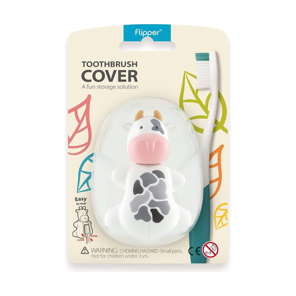 Flipper - Toothbrush Cover Flp Fun Animal / Cow