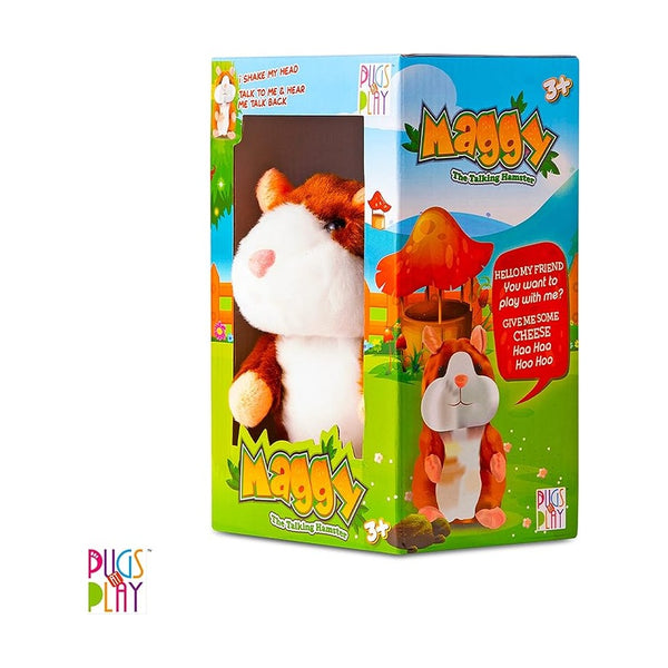 Pugs At Play Talking Maggy 7In