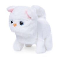 Pugs At Play Walking Casper Interactive Cat Plush 6.5 Inch, Ages 3+