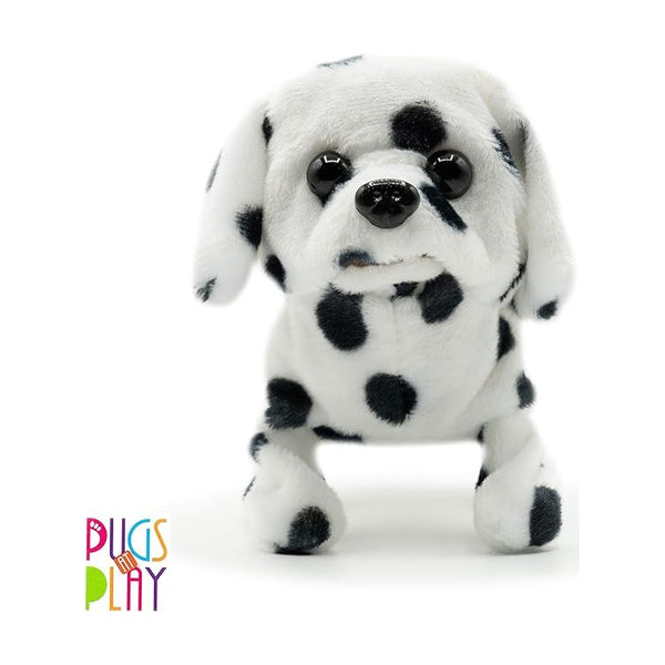 Pugs At Play Walking Spotty 6.5In