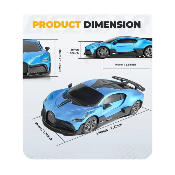 RW - 1:24 Bugatti Divo Battery-Body