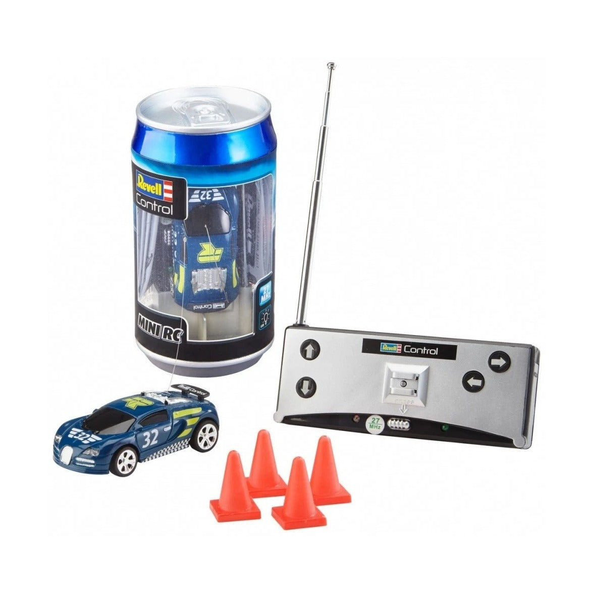 Rc Mini Racing-Blue In Can Rechargable
