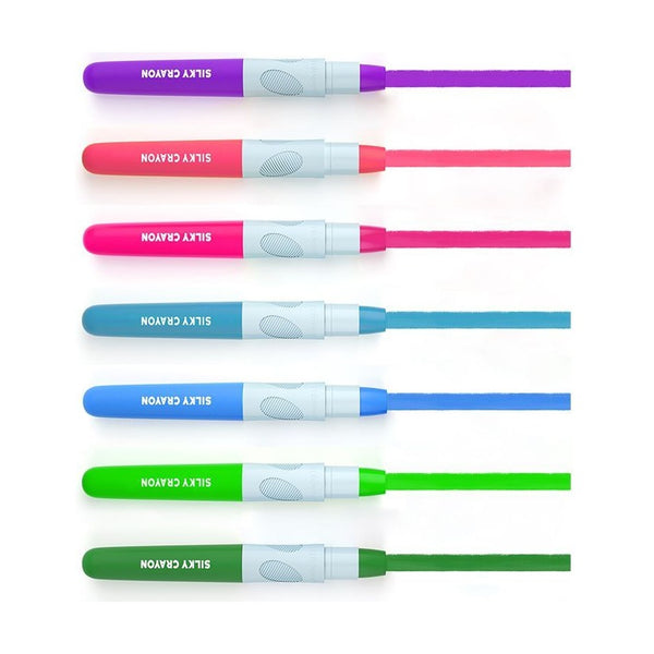 Mideer Silky Jumbo Crayons 36 Colors - Water-Soluble Art Set