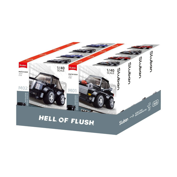 Sluban Mcar Hell of Flush Regal Car 4 Types - Mini Brick Pack