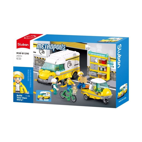 Sluban Metropolis Indoor Express 255 Pieces - City Brick Building Set