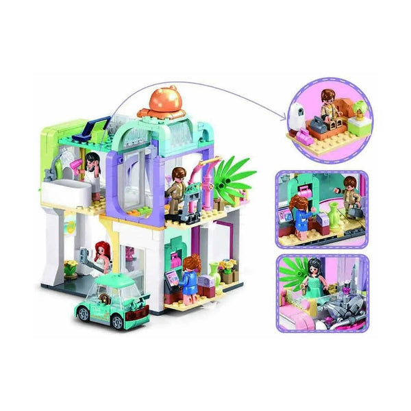 Sluban Metropolis D.C. Crowne Hotel 428 Pieces - City Brick Set