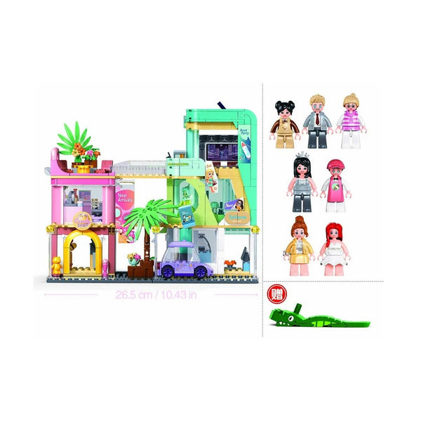 Sluban Metropolis D.C. Department Store 718 Pieces - City Brick Set