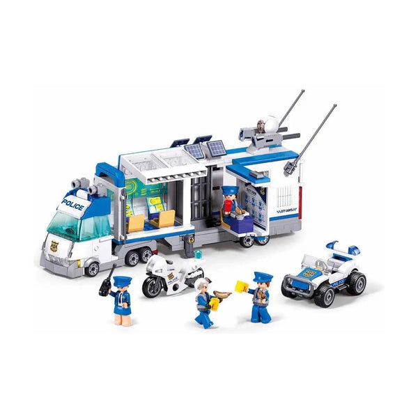 Sluban Metropolis Invasion Command Vehicle - Pull Back Brick Set