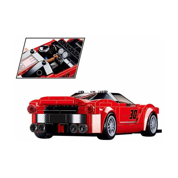 Sluban Modelbricks Racing Car 262 Pieces - Display Brick Model Kit