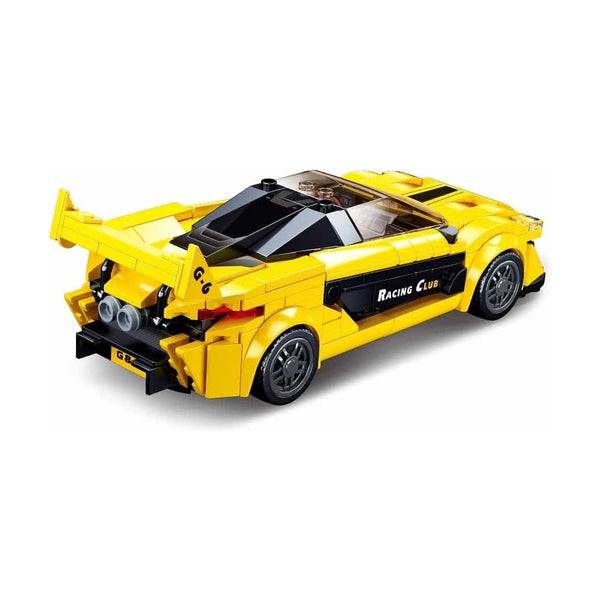 Sluban Modelbricks Racing Car 283 Pieces - Display Brick Model Kit