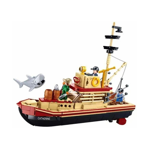Sluban Modelbricks The Great Shark 592 Pieces - Display Brick Model