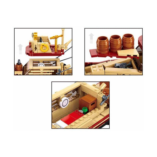 Sluban Modelbricks The Great Shark 592 Pieces - Display Brick Model