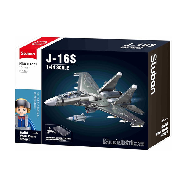 Sluban - Modelbricks-1/44 J16 Aircraft Carrier 1041Pcs