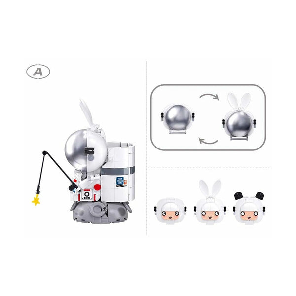 Sluban - Pleyerid - Maro Astronaut - 3 Types