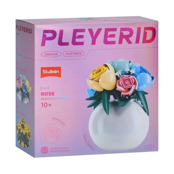 Sluban - Pleyerid - Roses 313Pcs
