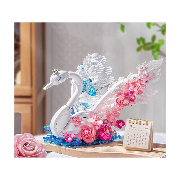 Sluban - Pleyerid - Swans (Lights) 932Pcs