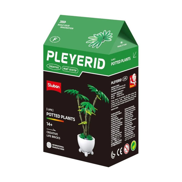 Sluban - Pleyerid-Potted Plants(6 Boxes In 1 Display Box)-6
