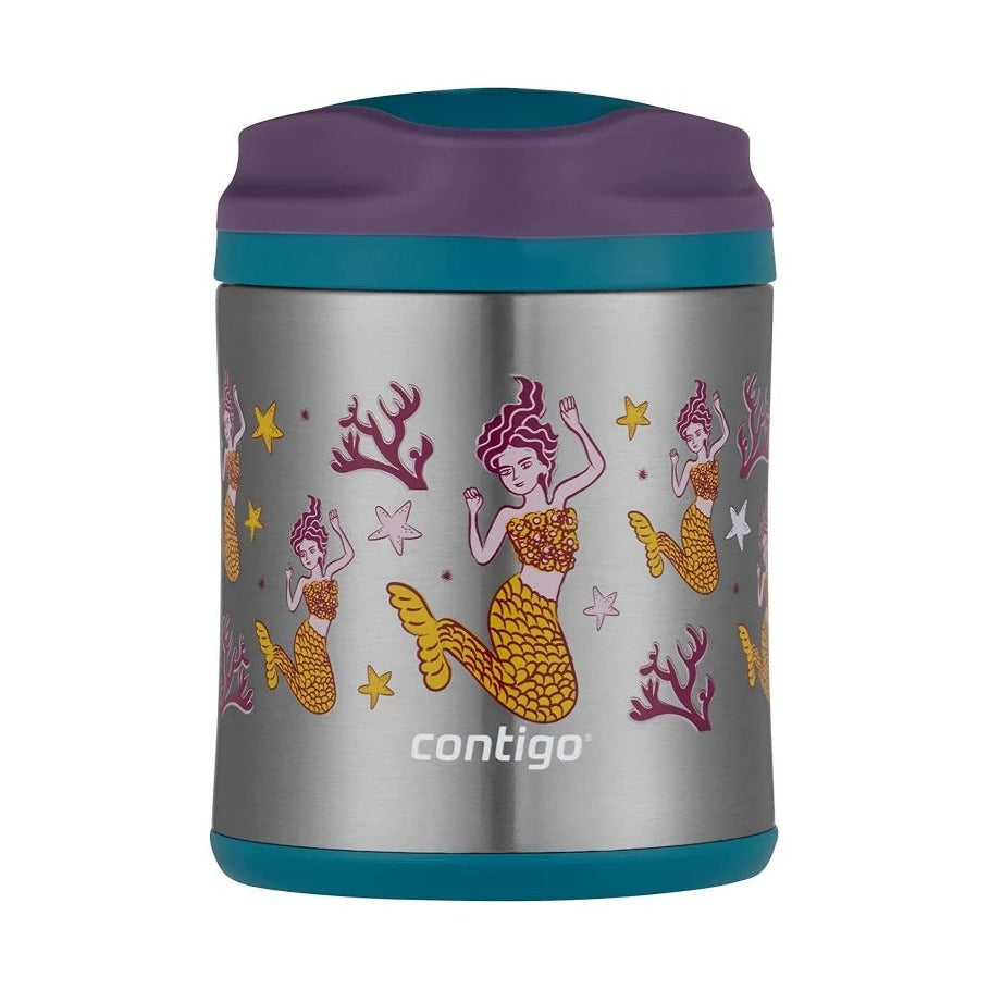 Contigo Kids Food Jar 300 ml Eggplant - Insulated Lunch Container