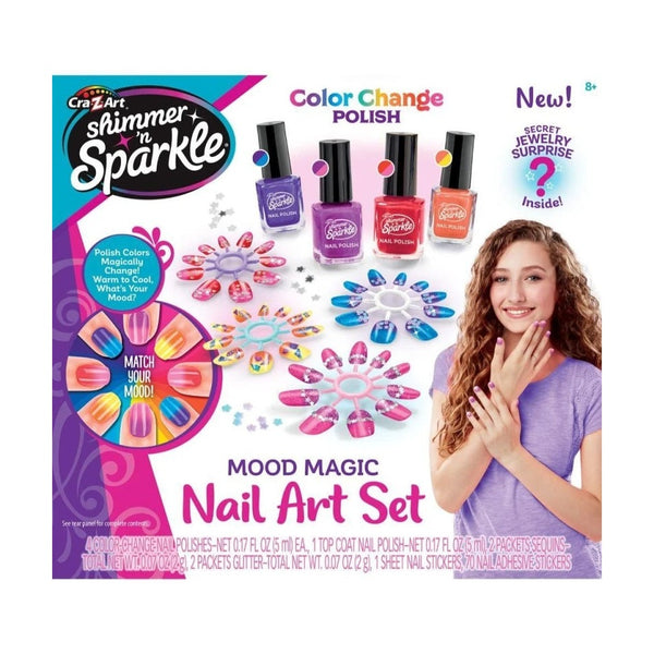 Cra-Z-Art Shimmer N Sparkle Mood Magic Nail Art Set