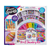 CraZart Shimmer N Sparkle A To Z Jewelry Making Kit