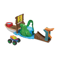 Hot Wheels Monster Trucks Swamp Chomp Playset