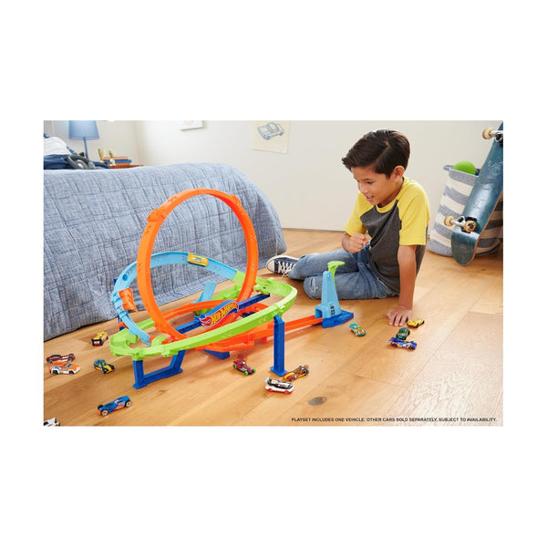 Hot Wheels Toy Car Track Set Playset & 1:64 Scale