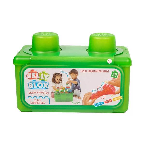 حقيبة تخزين جيلي بلوكس 2 في 1 (Jelly Blox) - صندوق وحصيرة لعب