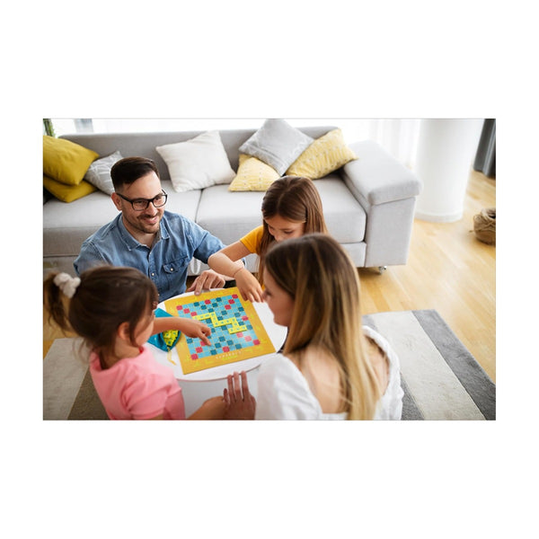 Mattel Games Scrabble Junior Kids Crossword Game with 2-Games-in-1 UK