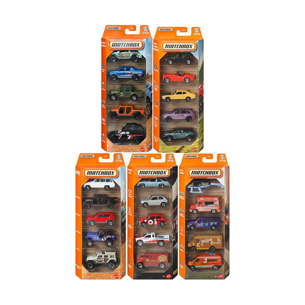 Matchbox 5 Pack Asst