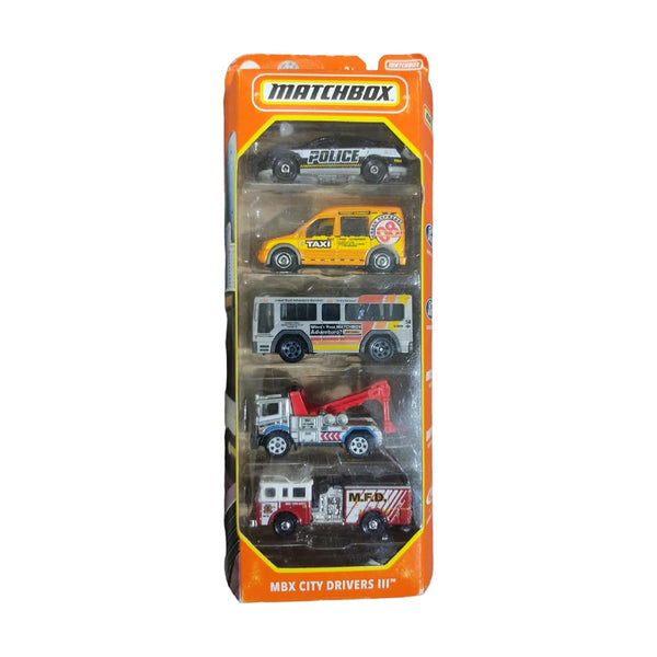 Matchbox 5 Pack Asst