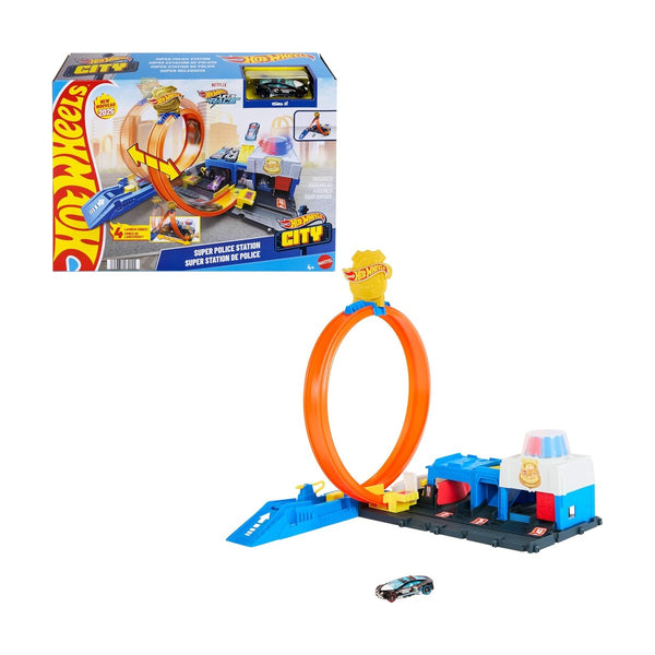 Mattel Hw City Super Police Stat