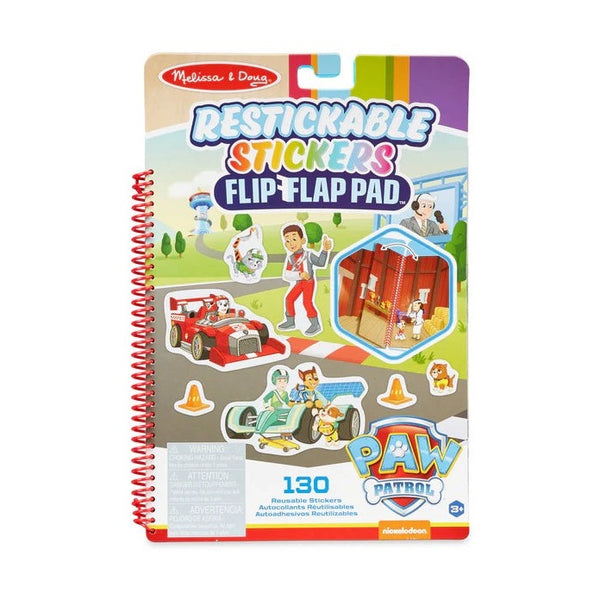 Melissa & Doug Paw Patrol Stkr Flip Flap Classic Missions