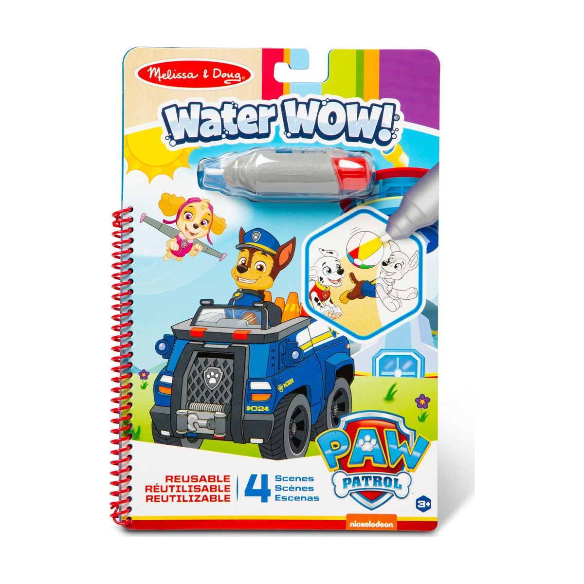 Melissa & Doug Paw Patrol Water Wow Chase