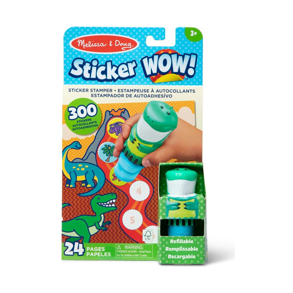 Melissa & Doug Sticker Wow Activity Pad Set Dinosaur