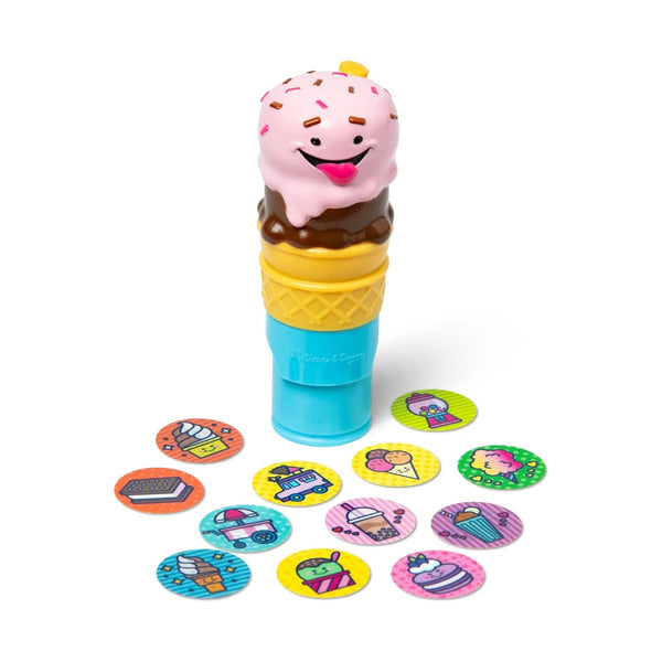 Melissa & Doug Sticker Wow Activity Pad Set Ice Cream