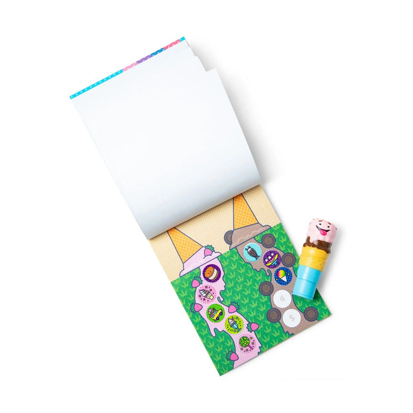Melissa & Doug Sticker Wow Activity Pad Set Ice Cream
