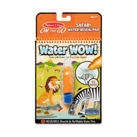 Melissa & Doug Water Wow Safari - Reusable Water Reveal Pad