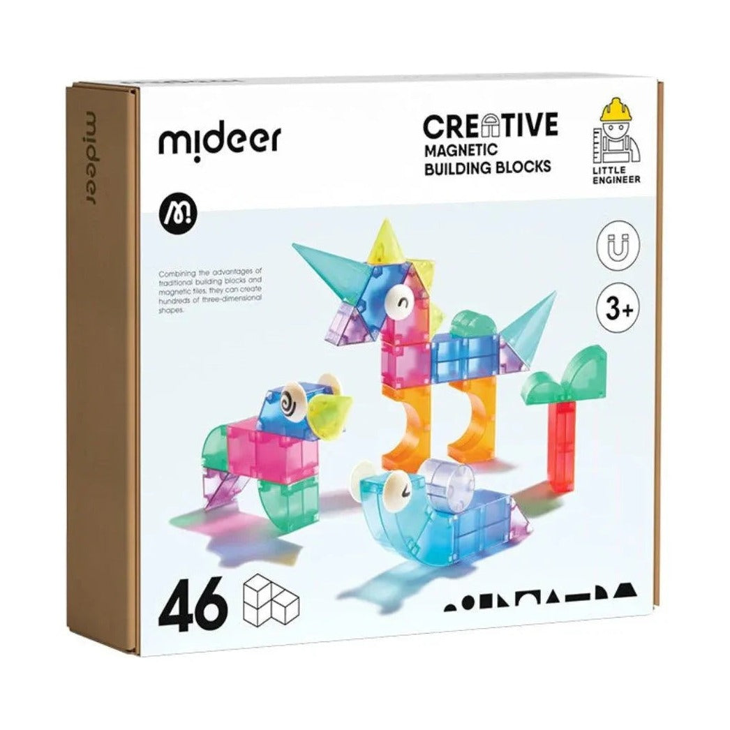 Mideer - Creative Magnetic Building Blocks - 46Pcs