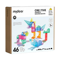 Mideer - Creative Magnetic Building Blocks - 46Pcs