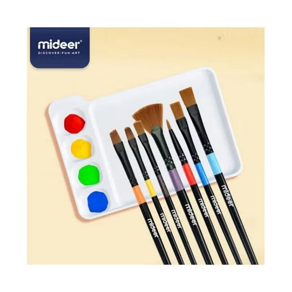 مجموعة فرش الرسم بالأصابع من Mideer - فرش سهلة الإمساك للأطفال