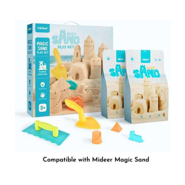 مجموعة بناء الرمل السحري القابل للتشكيل من ميدير - Mideer Magic Sand Engineering