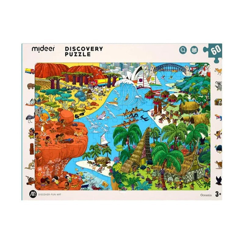 Mideer - Mideer Discovery Puzzle - Oceania 60P