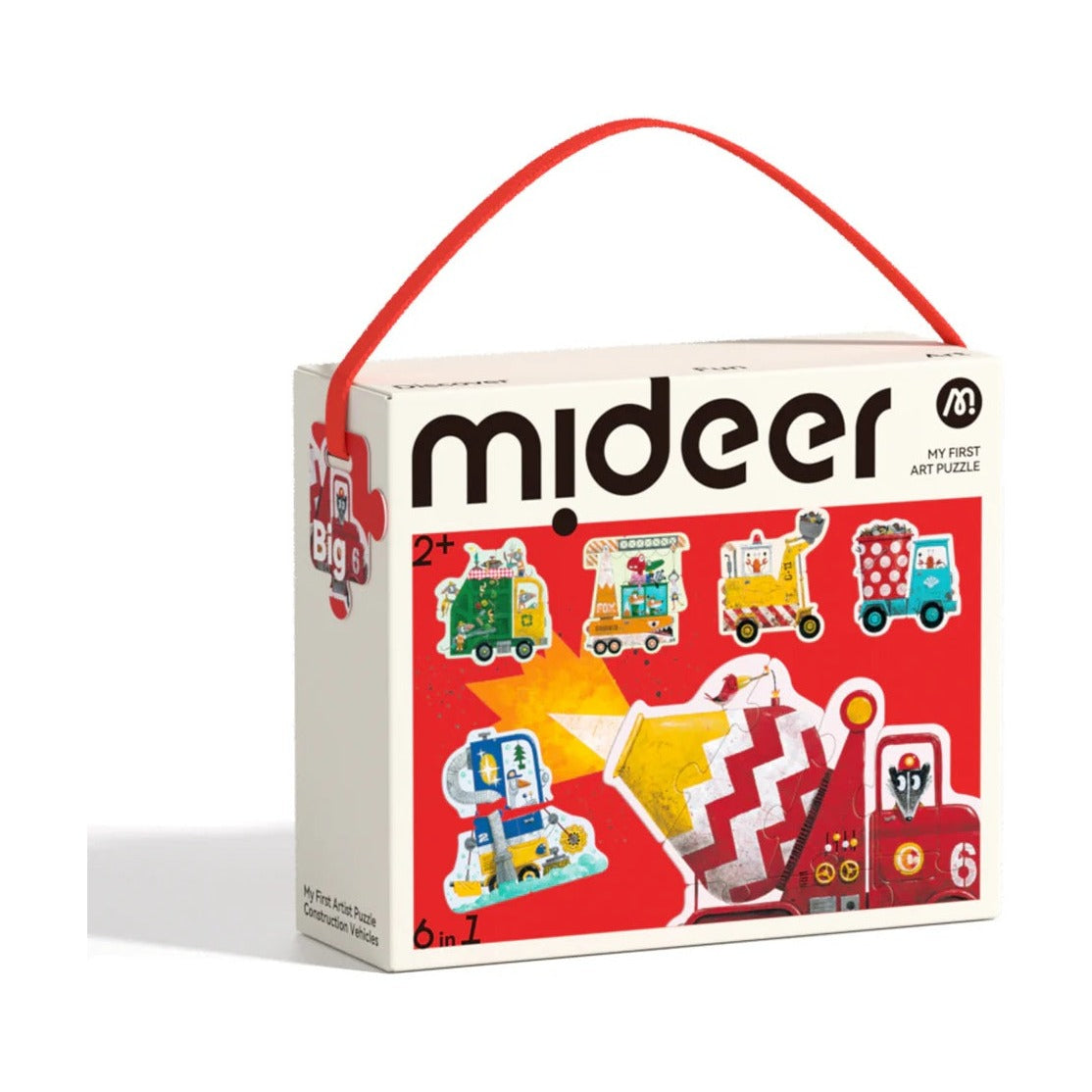 Mideer - أول أحجية فنية لي - مركبات البناء