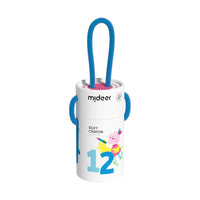 Mideer - Silky Quick-Dry Crayons - Bucket 12 Colors