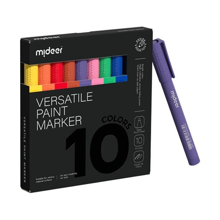 Mideer - Versatile Paint Marker - 10 Colors